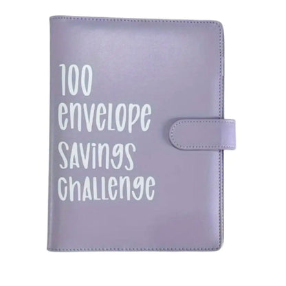 100 Envelope Savings Challenge Binder: Comprehensive Budget Planner and Savings Tracker Organizer