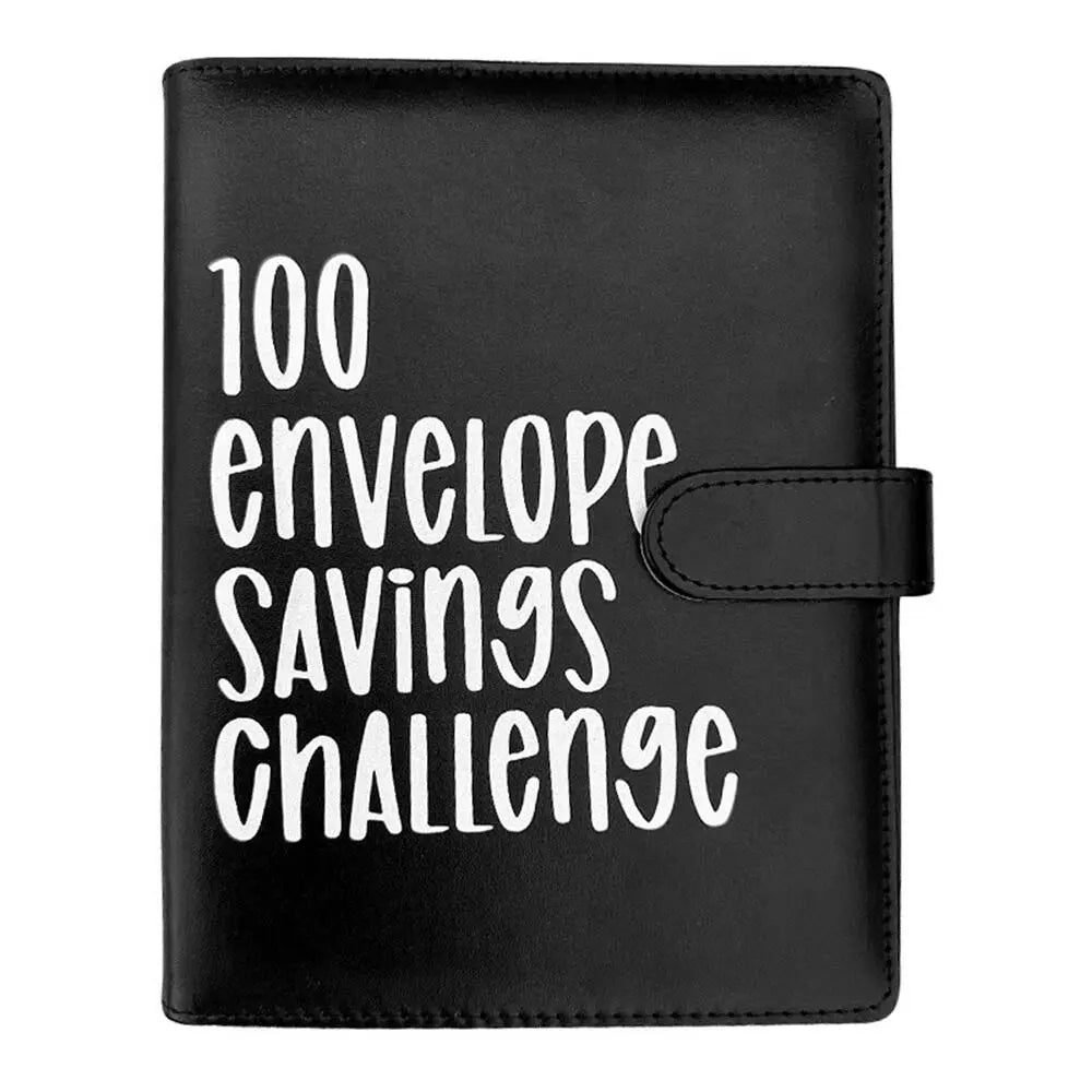 100 Envelope Savings Challenge Binder: Comprehensive Budget Planner and Savings Tracker Organizer