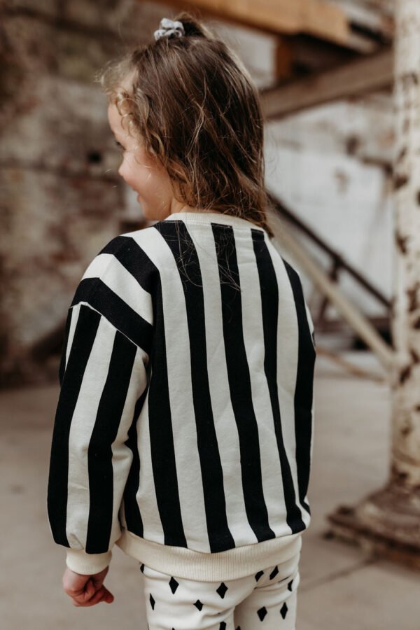 Contrast Stripe Sweatshirt - Image 3
