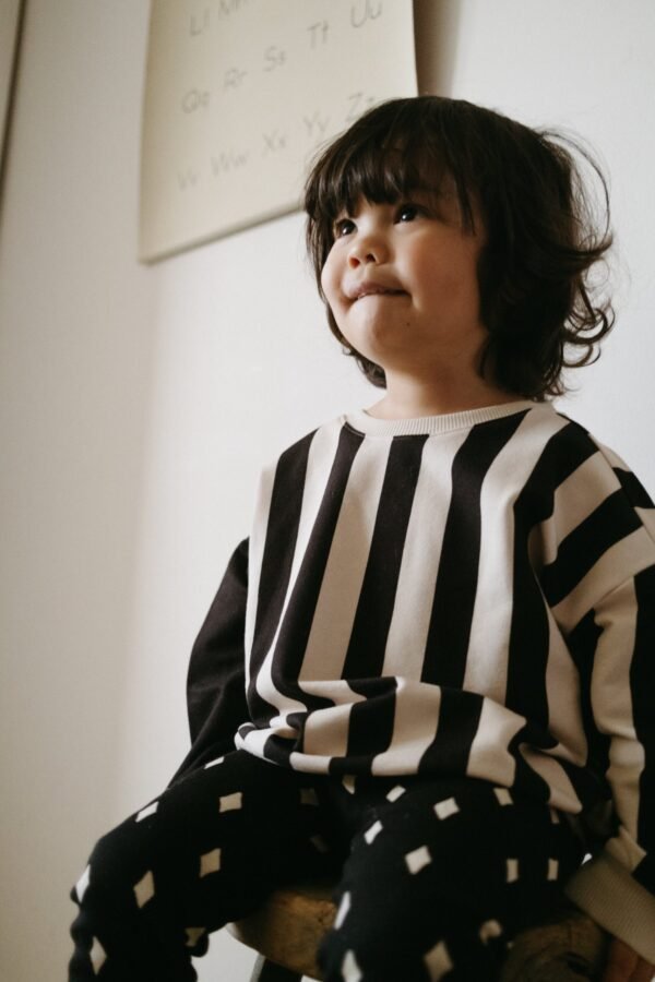 Contrast Stripe Sweatshirt - Image 2