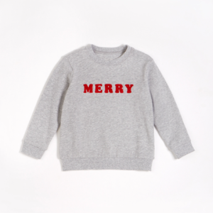 Petit Lem Grey Merry Sweatshirt